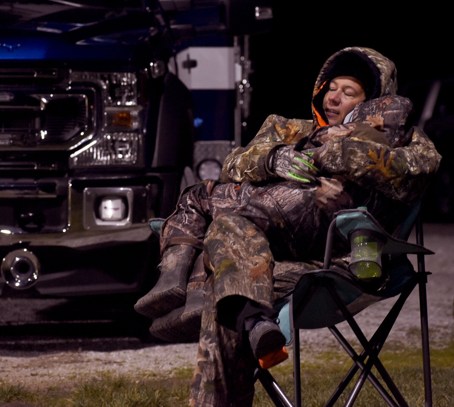 Jessica Furlong curled up with her son Giovanni Bodo as they